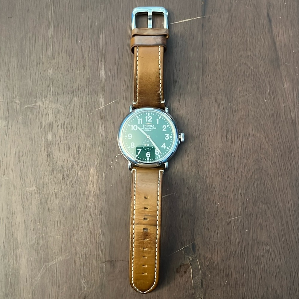 Men’s Shinola watch